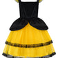 Relibeauty Bumble Bee Costume Kids Bee Costume Toddler Fancy Dress With Bee Wings Halloween Party,4T-4/110