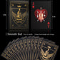 Acelion Waterproof Clear Playing Cards, Plastic Playing Cards, Deck Of Cards, Gift Poker Cards (Knight)