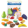 Learning Resources New Sprouts Healthy Snack Set - Pretend Play Food For Toddlers Ages 18+ Months, Preschool Learning Toys, Kitc