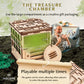 INSCAPE Puzzle Box - Maya's Myths Escape Room Game - Brain Teaser - Medium to Large, Birch Plywood, Hidden Compartments