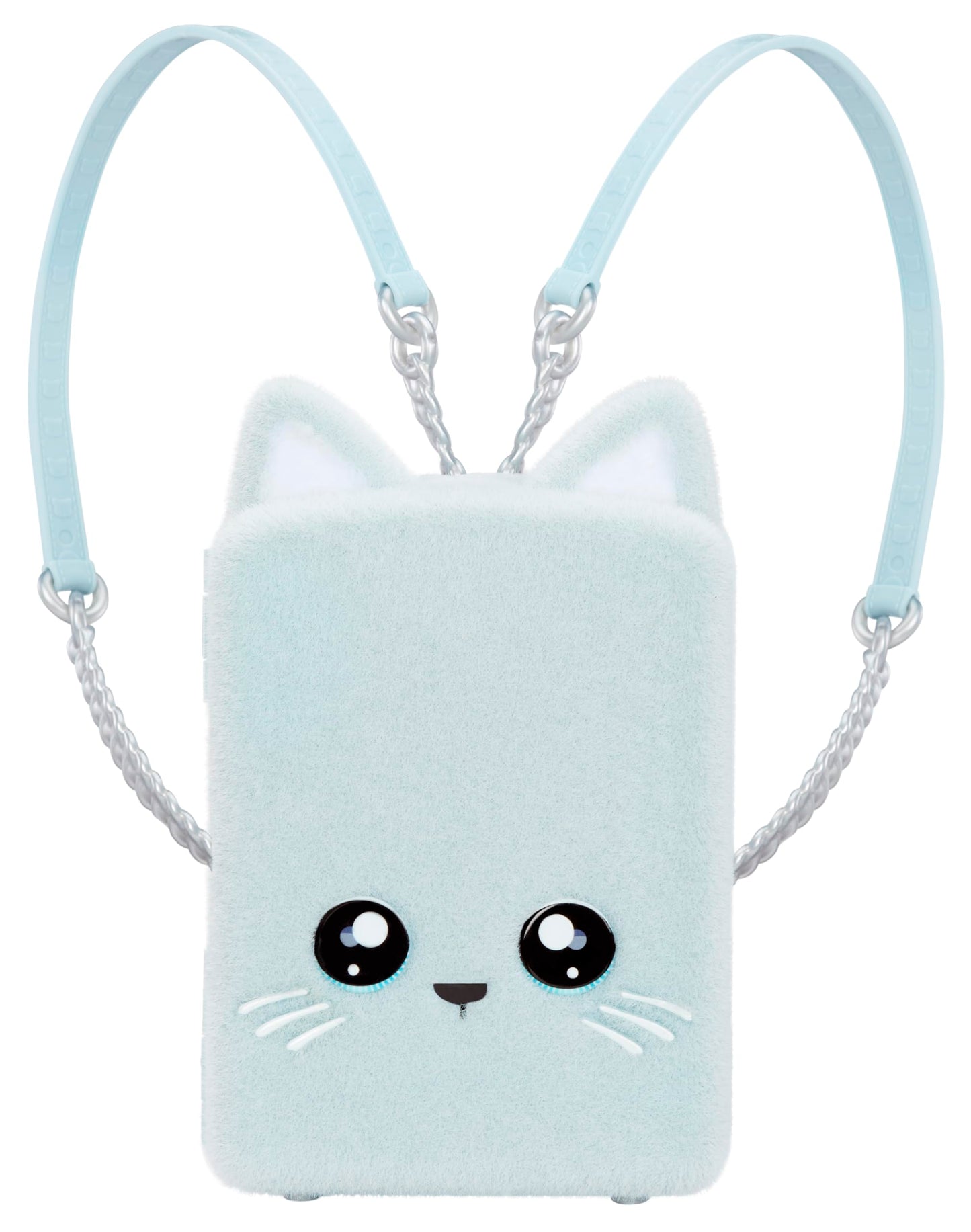 Na Na Na Surprise Mini Backpack Series 2 Khloe Kitty Fashion Doll, Fuzzy White Kitty Backpack, Gift for Kids, Ages 4 5 6 7 8+ Ye