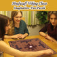 HNEFATAFL: Viking Chess Board Game  Authentic Traditional Two-Player Strategy Board Game  Travel Games with Chessboard. A Leather Game Board+37 Pieces+A Game Strategy+2 Plush Storage Bags
