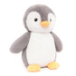 Weigedu King Penguin Stuffed Animals With Embroidered Eyes, Stuffed Penguin, Baby Penguin Plush Toys For Boy Girl Kids Birthday