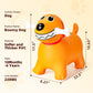 Everich Toy Bouncy Dog Horse Hopper For Toddlers, Bouncy Animals Jumping Horse, Inflatable Ride On Bouncer Hopping Toys Gifts Fo
