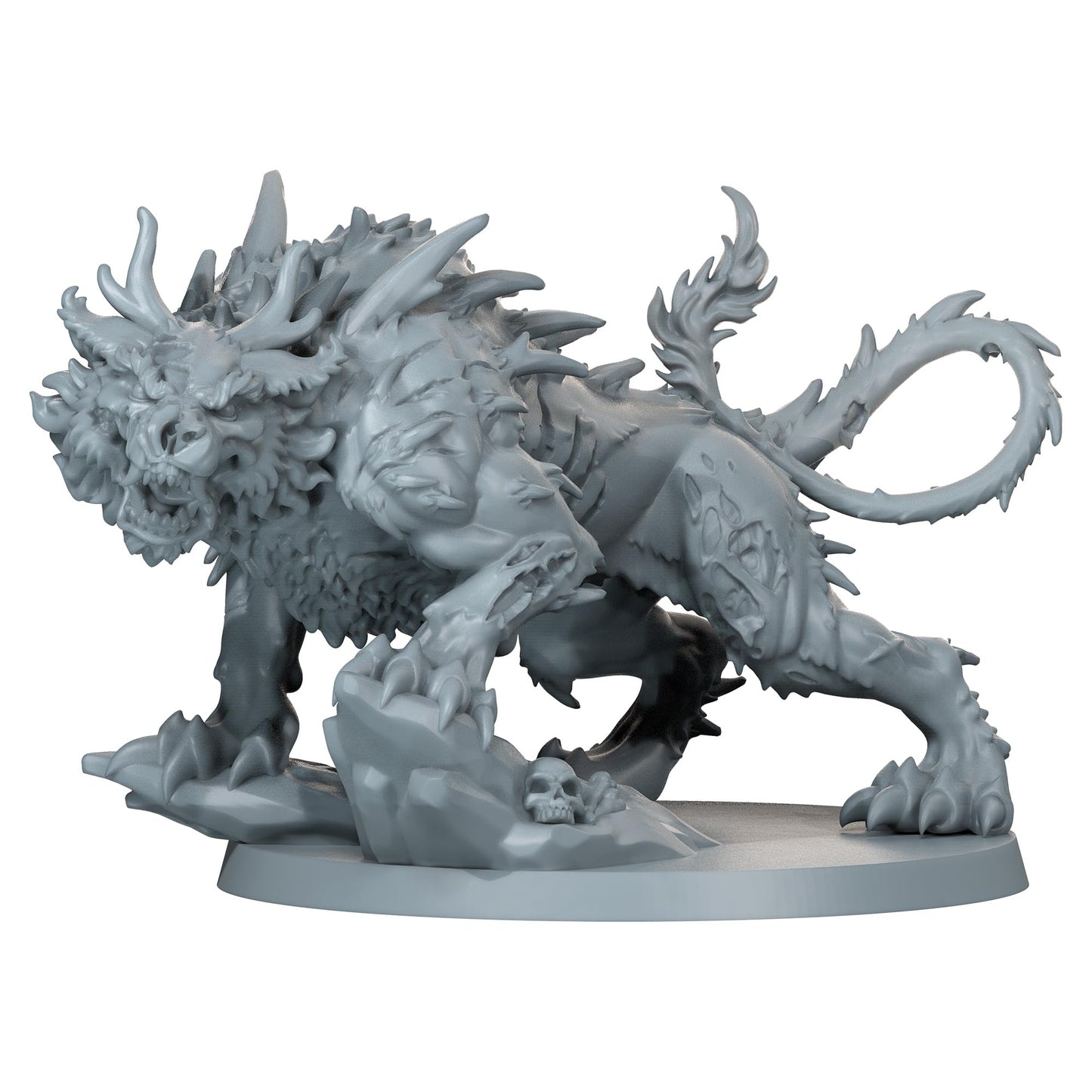 Zombicide White Death: Divine Beasts Abomination Pack - Mythical Creature Expansion, Cooperative Strategy Game With Tabletop Min