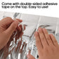 TOTAFAM 2 Pack Fringe Curtains Backdrops, Foil Fringe Curtains, Door Streamers for Birthday Wedding Bridal Shower Holiday Gradua