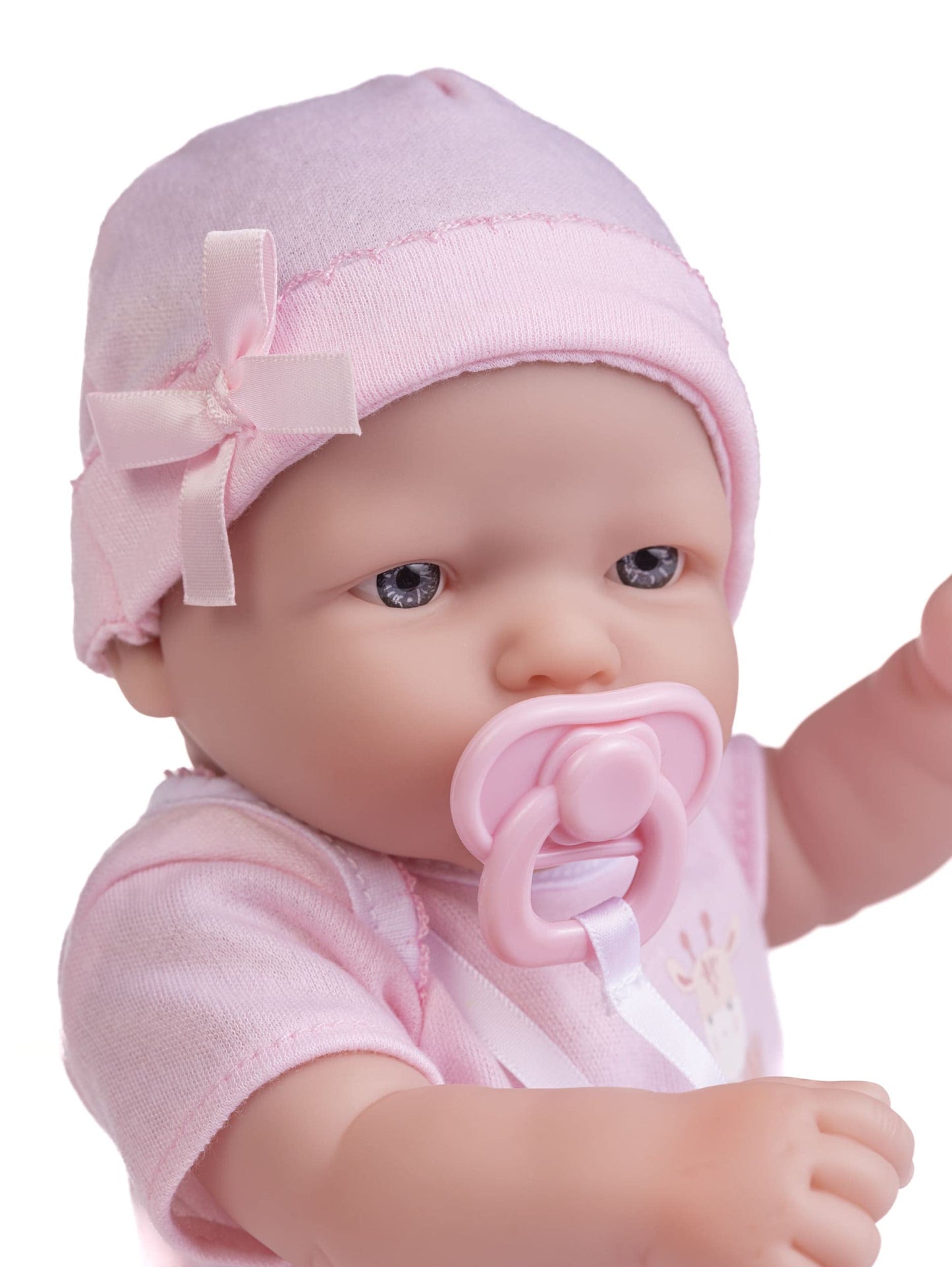 Jc Toys - La Newborn Nursery | 7 Piece Baby Doll Gift Set | 12' Life-Like Baby Doll With Accessories | Pink | Ages 2+ (18344)