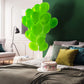 48 Pieces Neon Green Balloons Green Lime Latex Balloons for Halloween Baby Shower Gender Reveal Birthday Wedding Graduation Jung