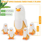 Auspicious Beginning Banana Duck Plush Family - 20'' Cotton Mommy & 4 Baby Ducks - Cute Kawaii Gifts for Kids, Boys & Girls