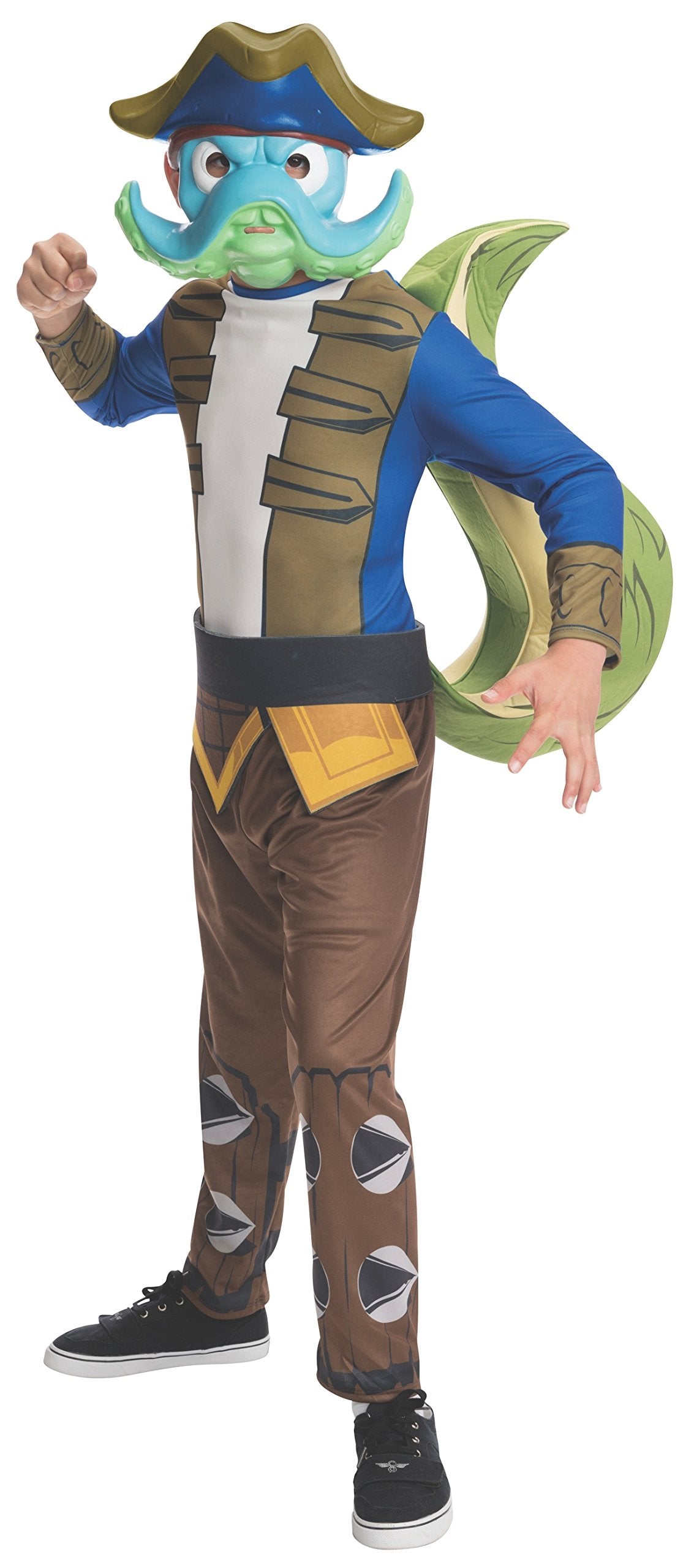Rubies Skylanders Swap Force Costume, Wash Buckler, Small