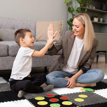 36 Pcs Plush Interlocking Carpet Tiles,Non-Toxic Foam Carpet Tiles For Toddler Baby,Machine-Washable,Anti-Slip,Eva Foam Interloc