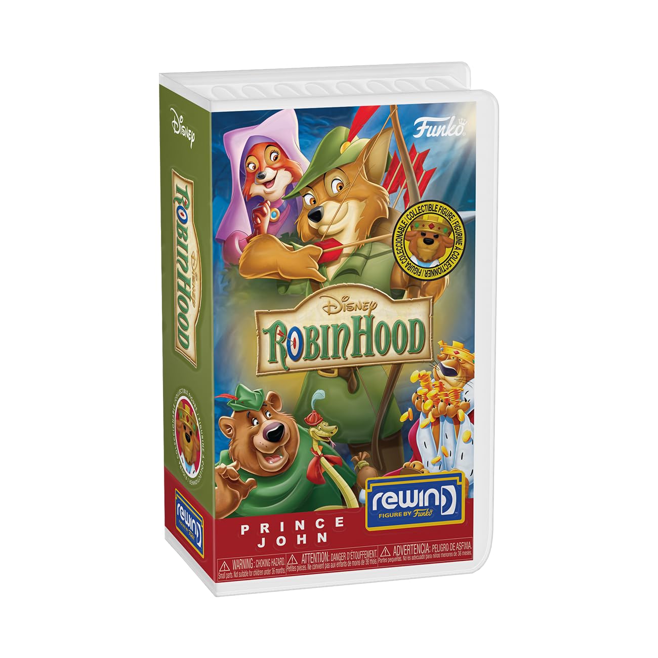 Funko Rewind: Robin Hood - Prince John With Chase (Styles May Vary)