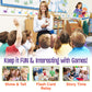 Teacher Rachel'S Educational Flash Cards For Toddlers - Set Of 5 184 Cards Pre K-K Mega Flashcards Set With First Words, Alphabe
