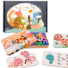 Adena Montessori Number And Alphabet Flash Cards For 3-6 Years Old Toddler,Flash Cards For Montessori Education With Interactive