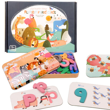 Adena Montessori Number And Alphabet Flash Cards For 3-6 Years Old Toddler,Flash Cards For Montessori Education With Interactive