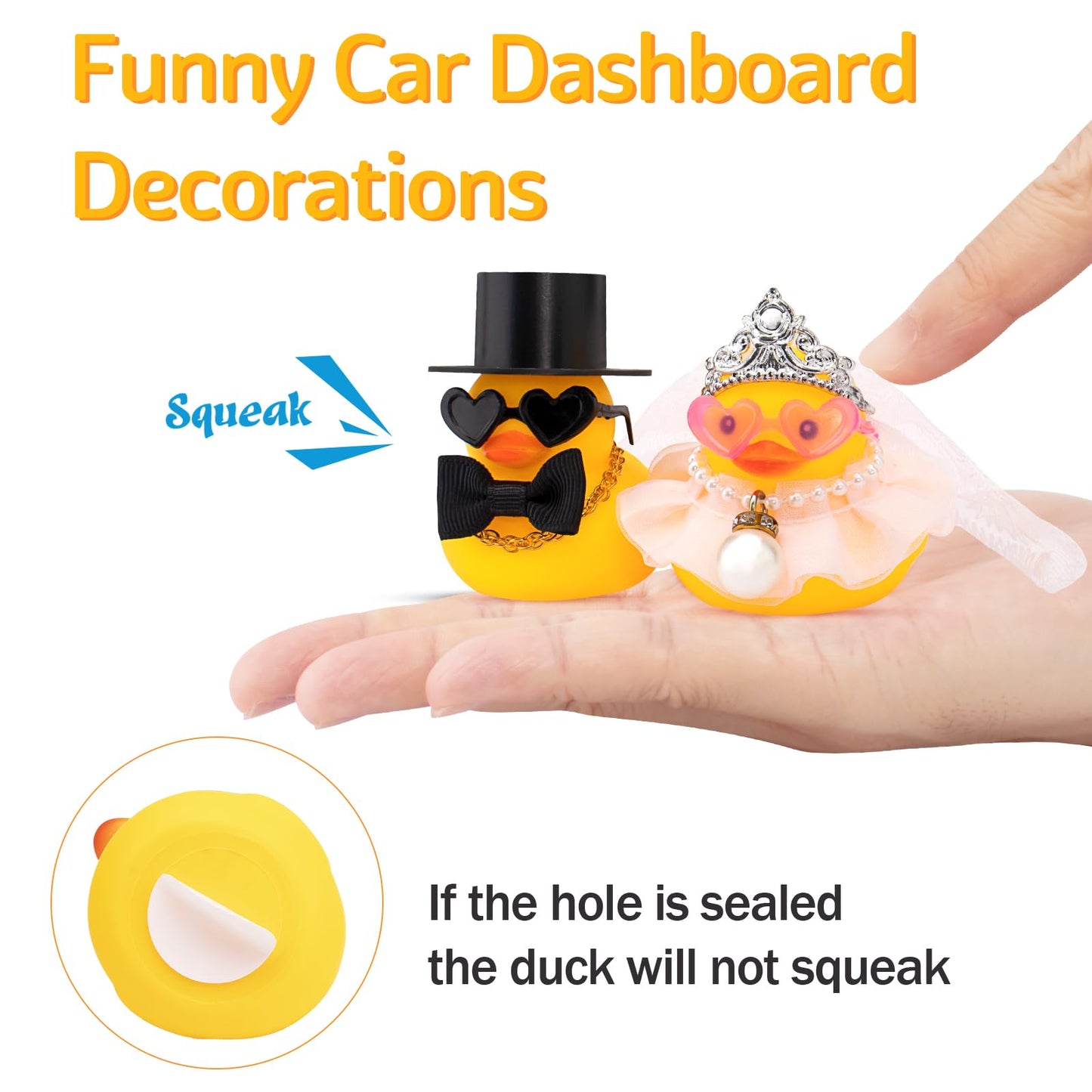 wonuu Pair Set of 2 Wedding Rubber Ducks  Bride Groom Duckies Marriage Rubber Duck Mini Couple Ducky for Ceremony Gift Souvenir Marry Blessings Elegant Heartwarming Present  Pink