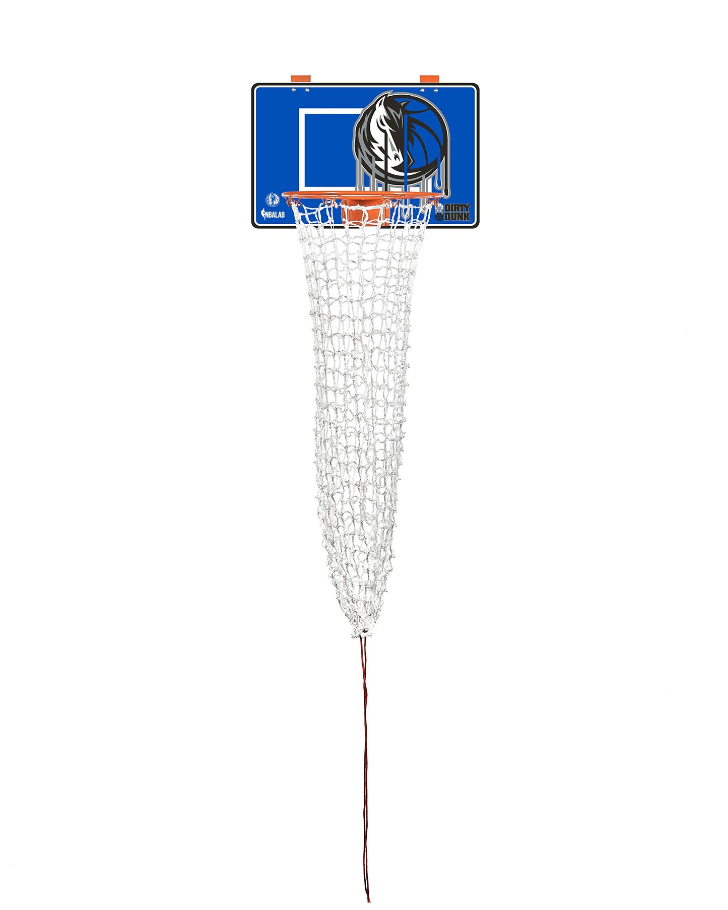 The Dunk Collection Dirty Dunk Over-The-Door Basketball Hoop Laundry Hamper, Dallas Mavericks, Nba