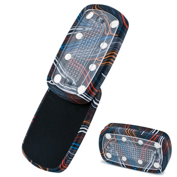 DjuiinoStar Silent Fidget Slider (Glass Fiber + PC Resin)  CNC Machined Free-Floating Push Slider  Addictive Magnetic Toy  Help to Relieve Stress  Best Gift for Fidget Fans DFS-56