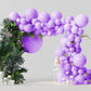 200 Pieces Pastel Purple Balloon Arch Kit Light Purple Balloons Lilac Balloon Garland Lavender Balloon Arch Kit For Purple Weddi