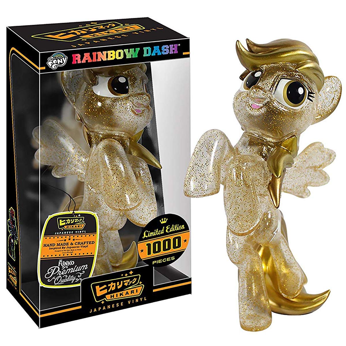 Gold Dust Rainbow Dash Hikari Figure Entertainment Earth limited availability LE/1000