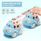 Toy Cars For Toddler Girl Valentine'S Day Gift Push And Go Rattle Car, Toddlers Push Cars Play Car Toys, Valentines Day Gifts Fo