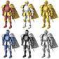 Knight Action Figures  Medieval Action Figures Knight protective covering Action Figure Multi-Jointed Movable Robot Mannequin (6 Packs)
