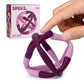 Speks Fleks Silicone - Fun Desk Toy For Adults & Teens 14+ | Sensory Gadget, Christmas Gift, Holiday Stocking Stuffer, Stress Relief Present, Office Desk Toy | 6-Piece Set, Mulberry