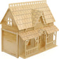3D Puzzle House  Fantasy Villa Model Kit DIY Miniature Dolls House Kits Birthday Gift for mature-themeds Teens (Duplex)