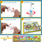 4 Pack Water Drawing Book,Water Coloring & Doodle Book,Reusable Water Reveal Activity Books for Kid,Painting Color Wonder Colori