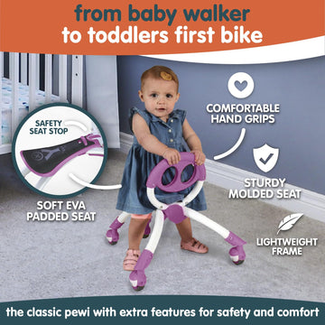 YBIKE Pewi Elite Ride On Toy, Purple, One Size, Model YPIW5