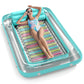 Inflatable Tanning Pool Lounger Float - Jasonwell 4 In 1 Sun Tan Tub Sunbathing Pool Lounge Raft Floatie Toys Water Filled Tanning Bed Mat Pad For Adult Blow Up Kiddie Pool Kids Ball Pit Pool (L)