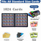 1000+ Pockets Card Binder, Trading Card Binder 16 Pocket, Pu Cover With Costum Label, Card Collection Binder For Pokm, Tcg, Mtg,