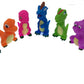 Playmaker Toys Rubber Dinosaur Family Set Of 4 Baby Bath Toys