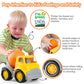 PLAY Eco-Friendly Cement Mixer Toy Truck, [USDA Certified] No BPA/Phthalate/PVC, Recycled Bioplastic Construction Vehicle Gift f