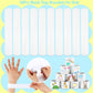 JUNEBRUSHS 56 Pack Slap Bracelets White Blank DIY Slap Bands for Kids Soft Wristband Party Favors Snap Bracelets Bulk for Boys G