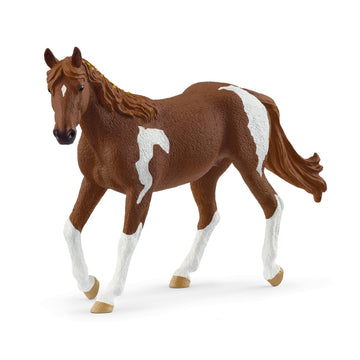Schleich Horse Club - Paint Horse Mare - 6'' Hand-Painted Collectable, Realistic Toy Horse Figurine For Girls And Boys. Durable,