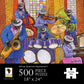 African American Expressions 500-Piece Jigsaw Puzzle - Vibrant Celebration of Black Jazz Culture, Cardboard Material