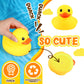Deekin 10 Pcs Large Yellow Rubber Ducks Bulk Large Duck Bath Toy Squeak Rubber Bathtub Floating Bath For Birthday Party Decorati