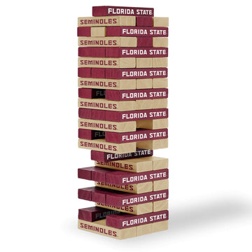 Wild Sports NCAA Florida State Seminoles Table Top Stackers 3 x 1 x .5, Team Color