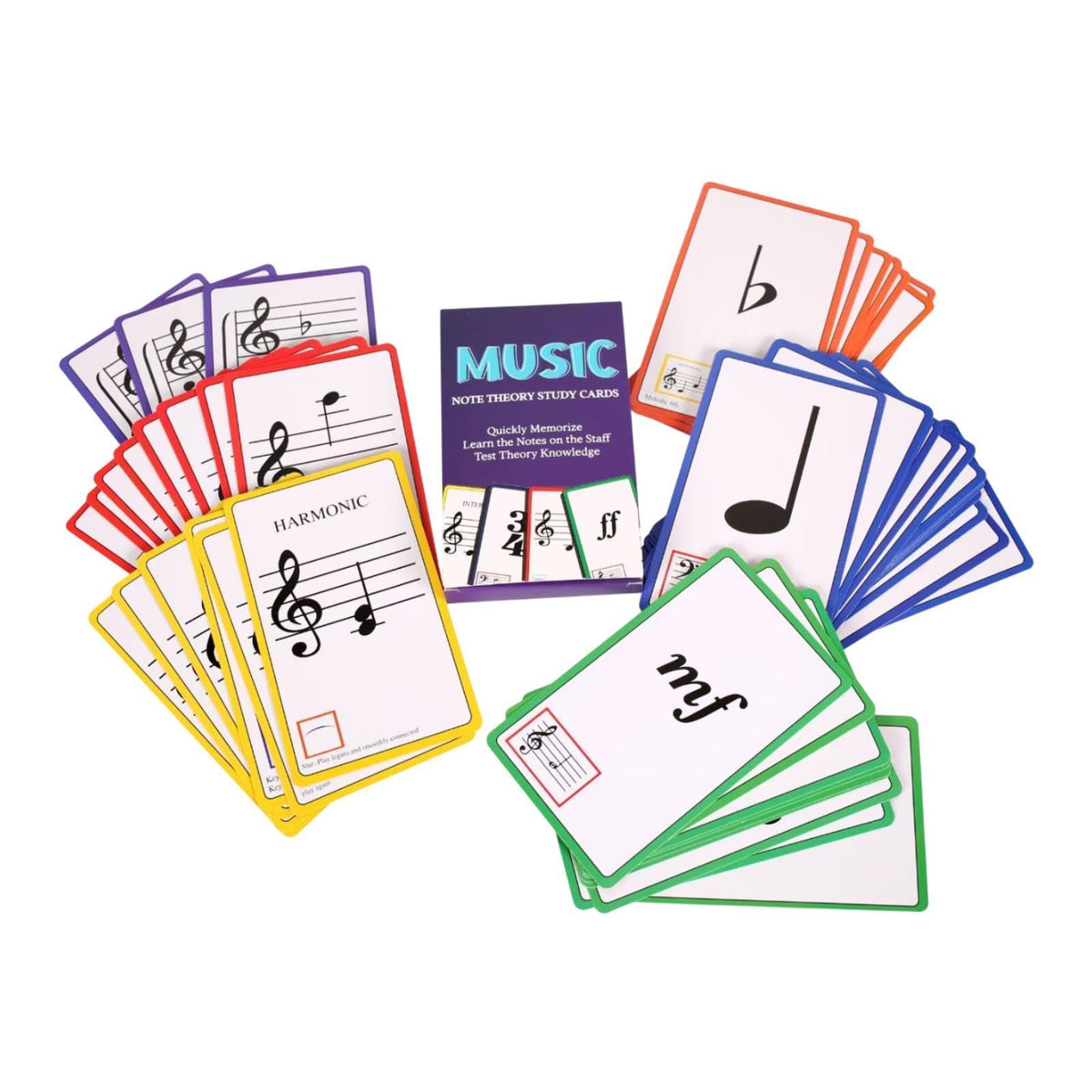 Calandis Musical Flash Cards Improve Sightreading Complete For Music Student