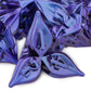 ARUOHHA DND Dice Set Blue Dungeons and Dragons Leaf Design Metal D&D Dice, Handmade D + D Polyhedral Dice RPG Role Playing Dice