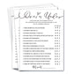 Wedding Shower Games Cards, Guess Over Or Under, Bridal Shower Games 25 Guests, Engagement Party Wedding Games For Guests, Minim
