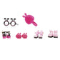 Na Na Na Surprise Ultimate Black Bunny And 11' Fashion Doll Surprise Doll With Clothes & Accessories 100+ Mix & Match Looks For Kids Girls