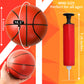 6 Inches Mini Basketball,6 Pack Mini Basketballs For Kids,Inflatable Miniature Basketball Set With Air Pump,Small Basketball Toy Rubber Basketball For Indoor Outdoor Beach Pool Sports Game Party