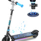 Gyroor Electric Scooter For Kids, E-Throttle 150W Motor Led Display, H30Max-Blue