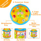 Baby Musical Toys 0-6 6-12 Months Rotating Projector Light Up Infant Tummy Time Toys 0-3-6 Months Sensory Toddler Toy Age 1-2-4 New Birthday Gifts For 1 Year Old Girl Boy Learning &Education Toy