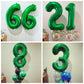 Number 14 Dark Green Balloons 40 Inch Giant Green 14 Numer Foil Helium Balloons For 14Th Green Birthday Party Supplies 41St Anni