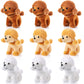 Sumind 9 Pcs Valentine Mini Plush Dog Stuffed Animals Bulk Dog Plush Party Favors Small Soft Plush Dog Toy For Easter Goodie Bag Fillers Baby Show Birthday(Poodle Puppy)