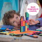Edushape Magic Shapes Magnetic Foam Building Blocks, 54 Piece