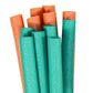 Pool Mate 12-Pack Pool Noodles, Teal And Orange